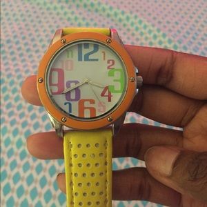 SUPER Cute Multi-Colored Wristwatch